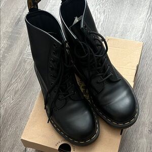 Dr. Martens Black Combat Boots